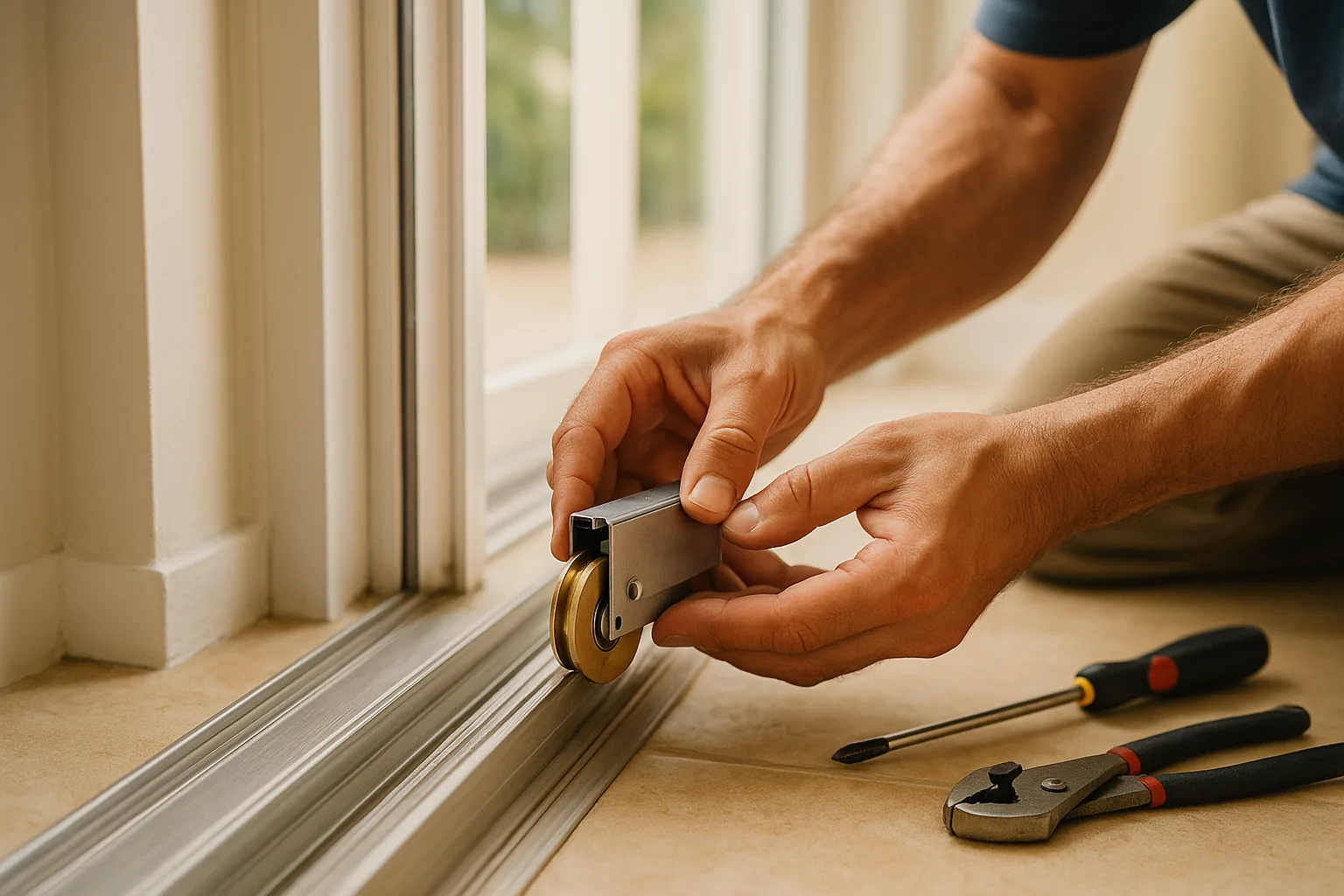 How to Tell If Your Sliding Door Rollers Are Bad - ViniCon Sliding Door Repair Hallandale Beach FL